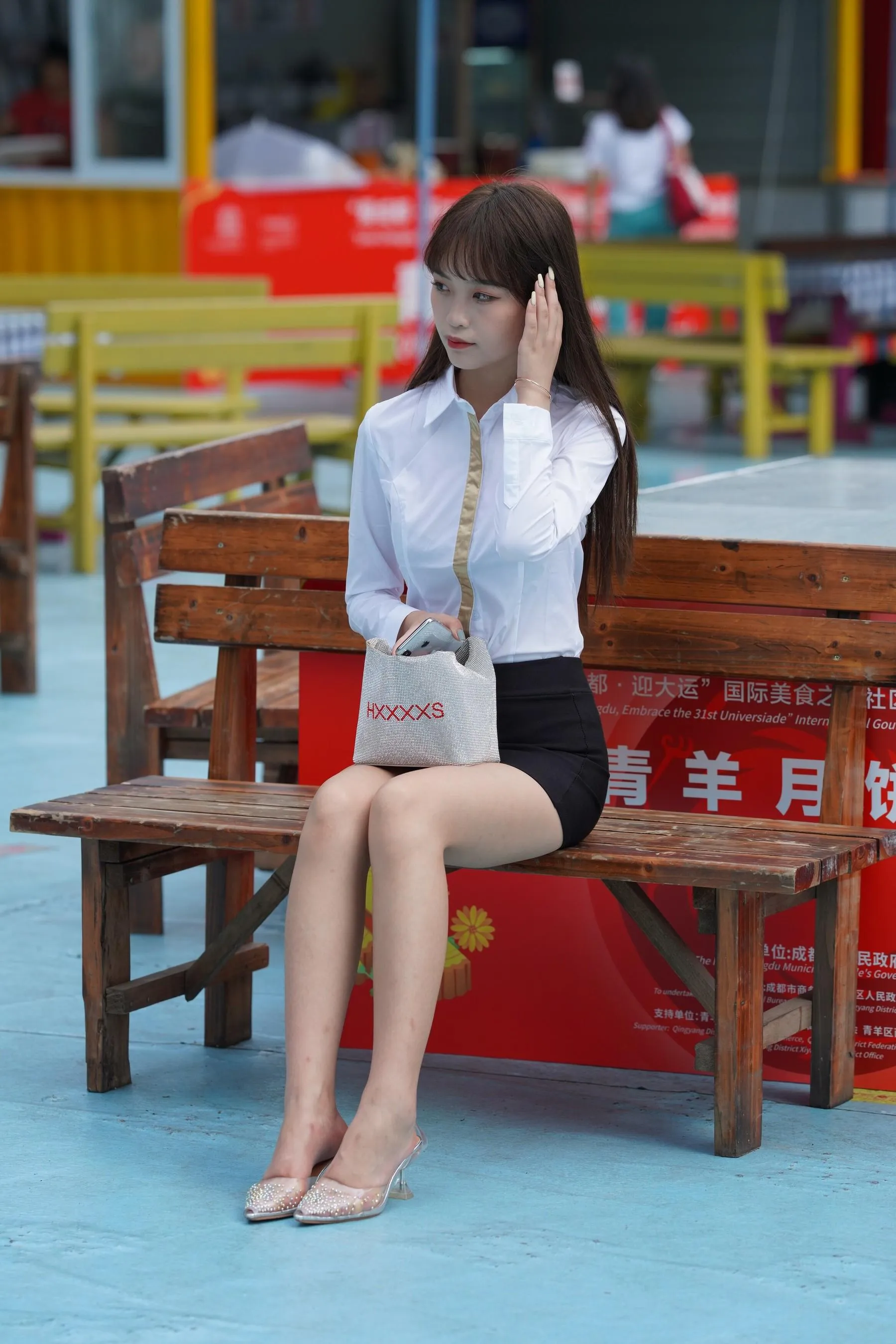 [魔镜街拍] NO.151 制服长腿美女 [349P]插图5